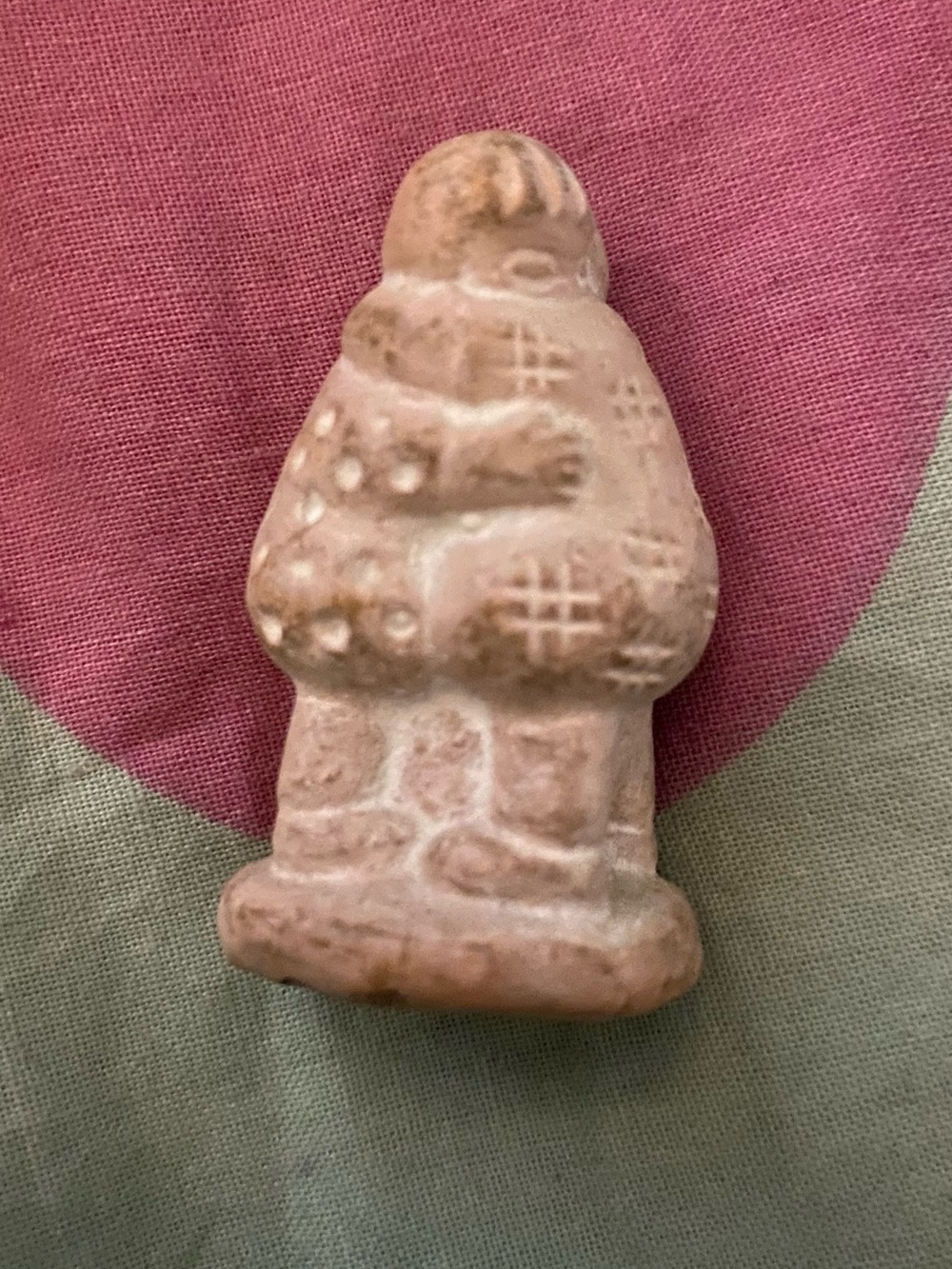Hand-Signed Isabel Bloom “Children Higging”  Ceramic Figure ©1984 Inscription